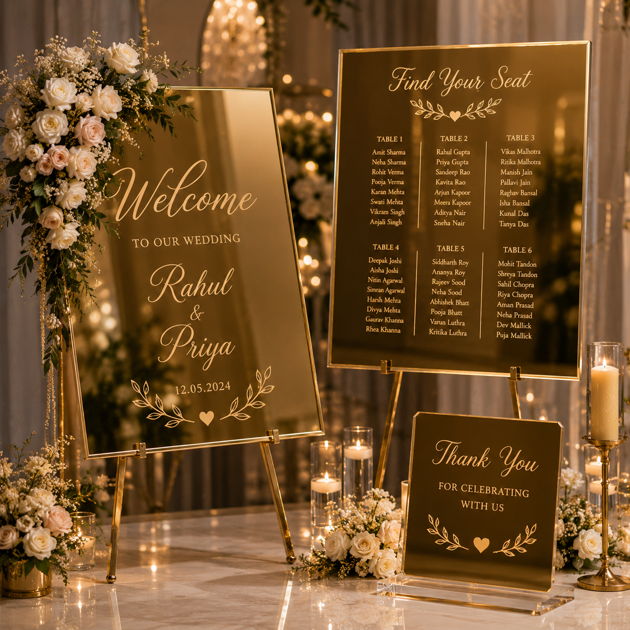 Wedding & Event Signage