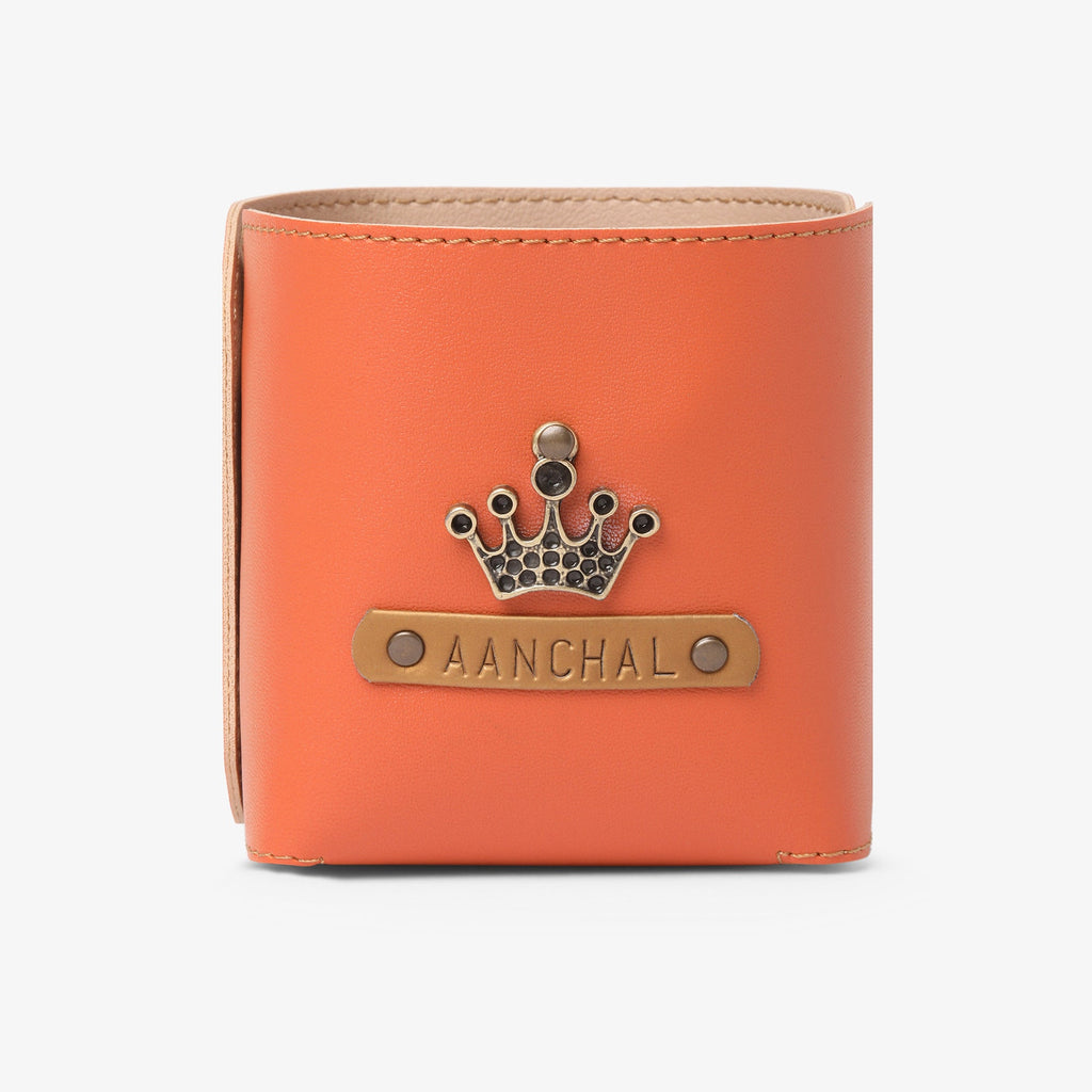 Personalised Pen Stand Holder - Orange Soda