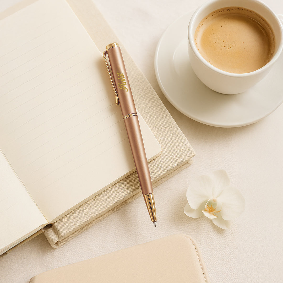 Alora Personalised Pen - Rose Gold